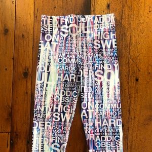 Zara Terez SoulCycle Crop Leggings